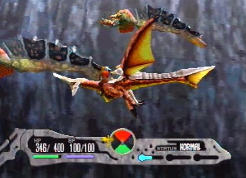 Panzer Dragoon Saga used a unique approach to combat, fusing elements of turn-based RPGs into a realtime battles.
